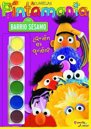 BARRIO SÉSAMO. PINTAMANÍA ACUARELAS | 9788408050773 | BARRIO SÉSAMO