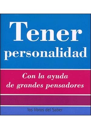 TENER PERSONALIDAD -3-LA PERSONALIDAD- | 9788496194205 | VARIOS AUTORES