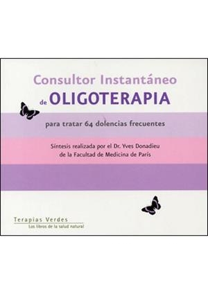 CONSULTOR INSTANTANEO DE OLIGOTERAPIA | 9788496194274 | DONADIEU, DR.IVES