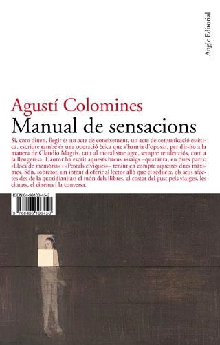 MANUAL DE SENSACIONS | 9788496103450 | COLOMINES COMPANYS, AGUSTÍ
