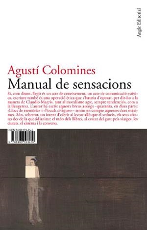 MANUAL DE SENSACIONS | 9788496103450 | COLOMINES COMPANYS, AGUSTÍ