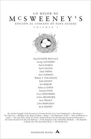 LO MEJOR DE MCSWEENEY'S - VOL. I | 9788439710028 | BOYA ARTIGAS,JUAN JOSE