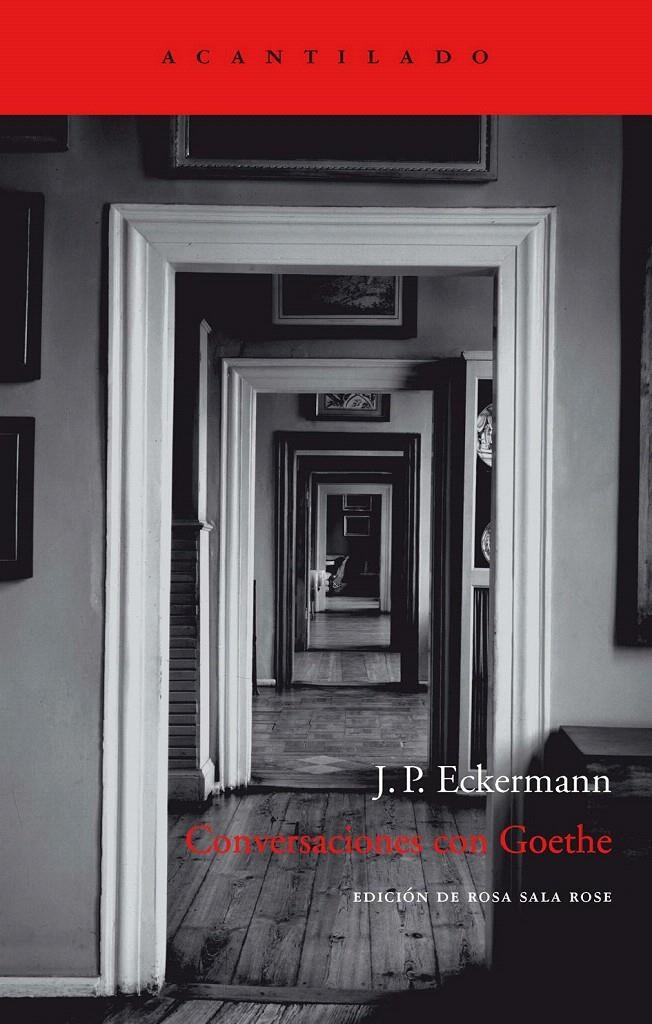 CONVERSACIONES CON GOETHE | 9788496489295 | ECKERMANN, J.P.
