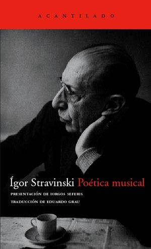 POÉTICA MUSICAL | 9788496489370 | STRAVINSKI, IGOR