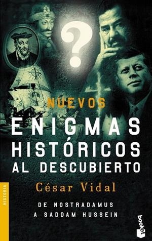 NUEVOS ENIGMAS HISTÓRICOS AL DESCUBIERTO | 9788408065128 | CÉSAR VIDAL