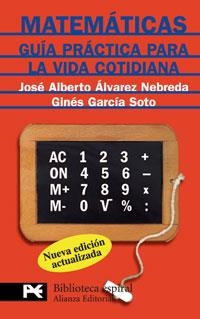 MATEMÁTICAS | 9788420661216 | ÁLVAREZ NEBREDA, JOSÉ ALBERTO/GARCÍA SOTO, GINÉS