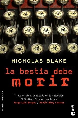 LA BESTIA DEBE MORIR | 9788408067825 | NICHOLAS BLAKE