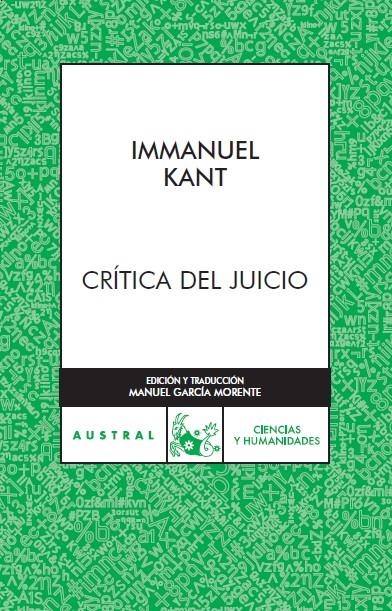 CRÍTICA DEL JUICIO | 9788467023800 | IMMANUEL KANT