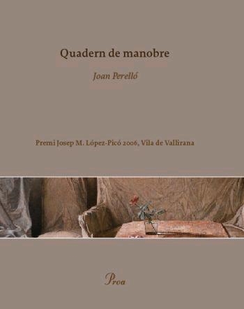 QUADERN DE MANOBRE | 9788484379638 | JOAN PERELLÓ