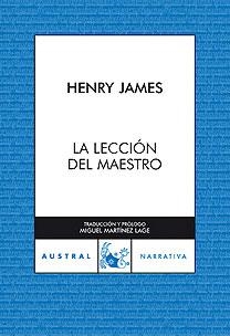 LA LECCIÓN DEL MAESTRO | 9788467028362 | HENRY JAMES