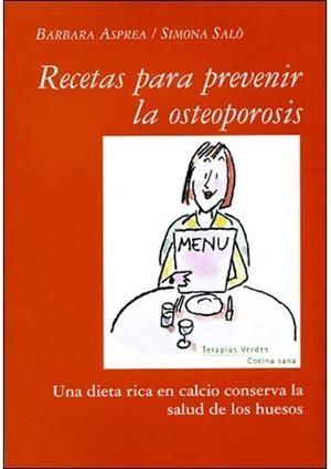 RECETAS PARA PREVENIR LA OSTEOPOROSIS | 9788496707573 | SALO, SIMONA