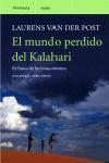EL MUNDO PERDIDO DEL KALAHARI. | 9788483075661 | LAURENS VAN DER POST