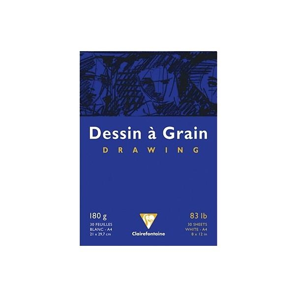 BLOC CANSON À DESSIN SANS SPIRALE 21X29,7 (TYPE CLAIREFONTAINE DESSIN DRAWING) - BLOC DE DIBUJO CANSON SIN ESPIRAL 21X29,7 CUADERNO DE DIBUJO À GRAIN | 3329680966244