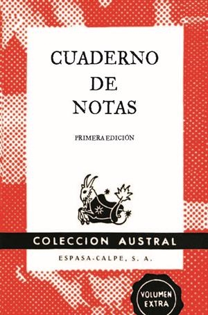CUADERNO DE NOTAS ROJO 9X14CM | 9788467008371 | ESPASA CALPE