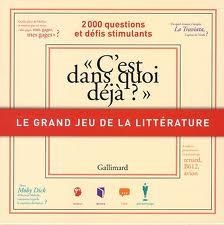 GRAND JEU DE LA LITTERATURE | 9782070444328
