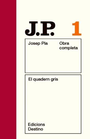 EL QUADERN GRIS | 9788497101417 | JOSEP PLA