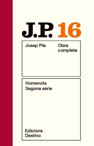 HOMENOTS. SEGONA SÈRIE | 9788497101561 | JOSEP PLA