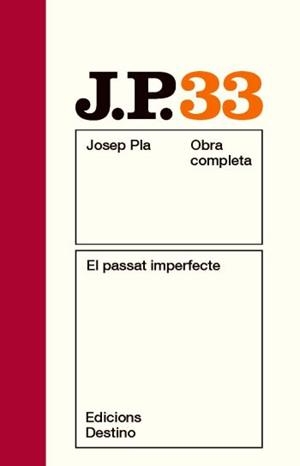 EL PASSAT IMPERFECTE | 9788497101738 | JOSEP PLA