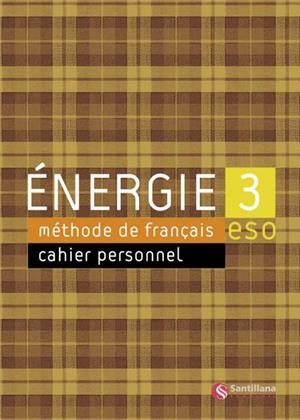 ENERGIE 3 CAHIER D'EXERCICES | 9788429498813 | MARTIN NOLLA, CARMEN/BUTZBACH WILLIOT, MICHELE/FACHE, REGINE/NUÑEZ CASTAIN, REYES/PASTOR, DOLORES-DA
