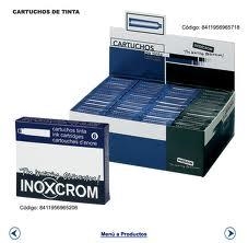 CARTOUCHES BLEUES EFFAÇABLES - CARTUTXOS TINTA BLAVA | 8411956965718