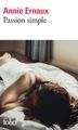 PASSION SIMPLE | 9782070388400 | ERNAUX ANNIE