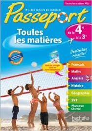 PASSEPORT TOUTES LES MATIÈRES DE LA 4E A LA 3E | 9782011607980