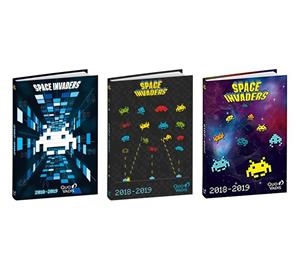 AGENDA SCOLAIRE  DIA PAGINA SPACE INVADEURS | 3371010329915