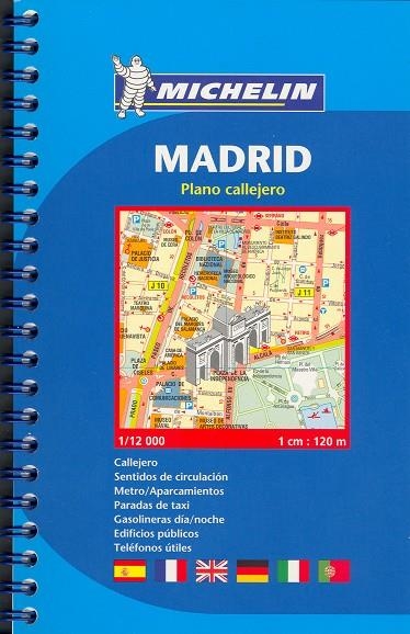 PLANO EN ESPIRAL MICHELIN MADRID | 9782067127821 | VARIOS AUTORES
