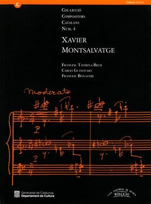 XAVIER MONTSALVATGE | 9788480200745 | TAVERNA-GUINOVART-BONASTRE
