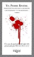 YO, PIERRE RIVIÈRE | 9788483107300 | FOUCAULT, MICHEL