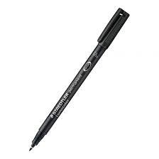 FEUTRE PERMANENT FIN - ROTULADOR STAEDTLER LUMOCOLOR F NEGRE 318 | 4007817304563