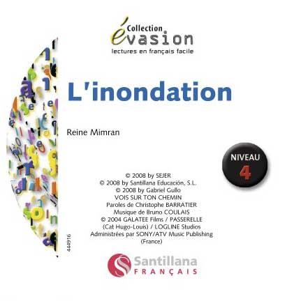 EVASION NIVEAU 4 L'NONDATION + CD | 9788496597563 | VARIOS AUTORES