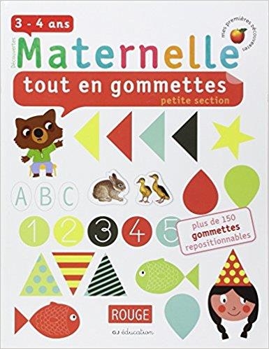 TOUT EN GOMMETTES PETITE SECTION 3-4 ANS | 9782070658893 | COLLECTIF