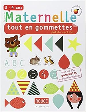 TOUT EN GOMMETTES PETITE SECTION 3-4 ANS | 9782070658893 | COLLECTIF