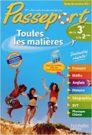 PASSEPORT TOUTES LES MATIERES 3E 2DE | 9782011623096 | COLLECTIF
