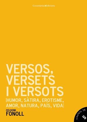 VERSOS, VERSETS I VERSOTS | 9788490342411 | FONOLL, CELDONI