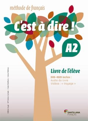 C'EST A DIRE A2 ELEVE + DVD ROM | 9788492729678