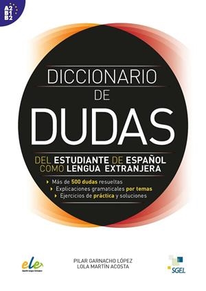 DICCIONARIO DE DUDAS | 9788497783767 | PILAR GARNACHO LÓPEZ/ MARÍA DOLORES MARTÍN ACOSTA