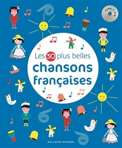 LES 30 PLUS BELLES CHANSONS FRANÇAISES +CD | 9782070659302 | COLLECTIF