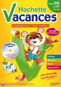 HACHETTE VACANCES DE LA GS AU CP - LE TOUT-EN-UN POUR RÉUSSIR LA RENTRÉE !  | 9782012705906 | COLLECTIF