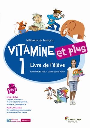 VITAMINE ET PLUS 1 LIVRE ELEVE + CD + CD DICT | 9788492729821
