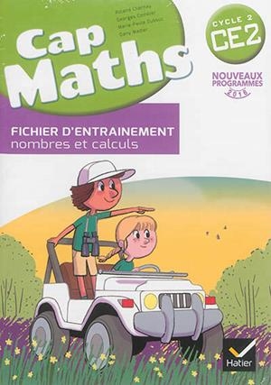 CAP MATHS CE2 –EDITION 2016- FICHIER D'ENTRAINEMENT + CAHIER DE GÉOMÉTRIE + DICO MATHS ISBN: 3277 450 21009 0 | 3277450210090