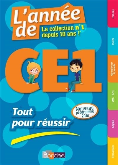 L'ANNÉE DE CE1 - ÉDITION 2016 | 9782047354384 | ALAIN MICHEL, COLLECTIF