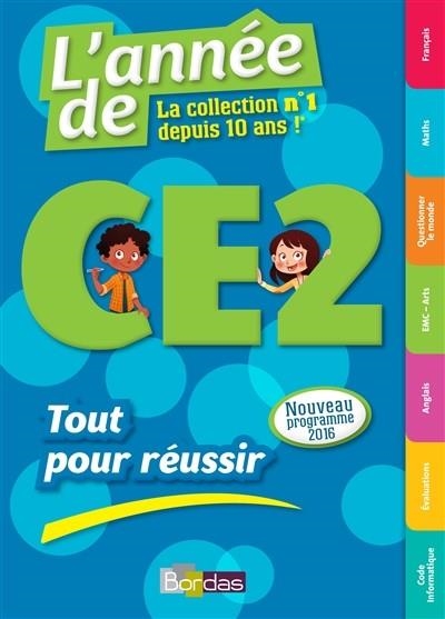 L'ANNÉE DE CE2 - ÉDITION 2016 | 9782047354391 | ALAIN MICHEL, COLLECTIF