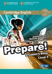 CAMBRIDGE ENGLISH PREPARE!  | 9780521180481