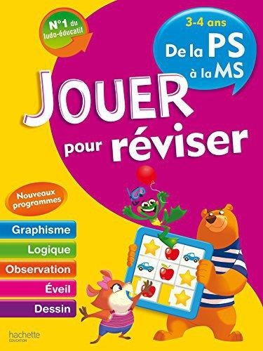 JOUER POUR REVISER DE LA PS A LA MS - EDITION 2016 | 9782013950329 | COLLECTIF