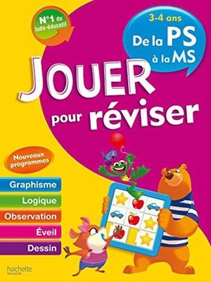 JOUER POUR REVISER DE LA PS A LA MS - EDITION 2016 | 9782013950329 | COLLECTIF