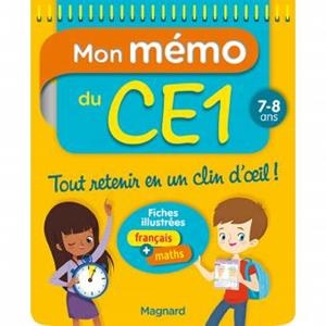 MON MÉMO DU CE1 | 9782210755994