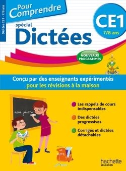 POUR COMPRENDRE SPÉCIAL DICTÉES CE1, 7/8 ANS | 9782019104207 | COLLECTIF