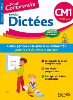 POUR COMPRENDRE SPÉCIAL DICTÉES CM1 9/10 ANS - ÉDITION 2016 | 9782019104221 | COLLECTIF